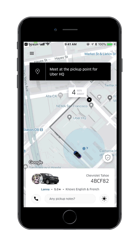 New Uber Features Attempt to Improve Pickup Experience - AFAR