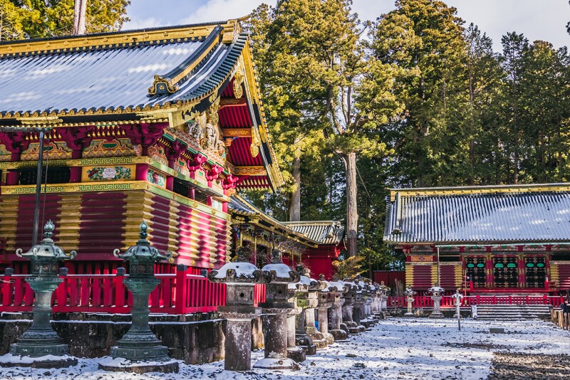 Toshogu Shrine is considered one of the most ornate complexes in all of Japan.