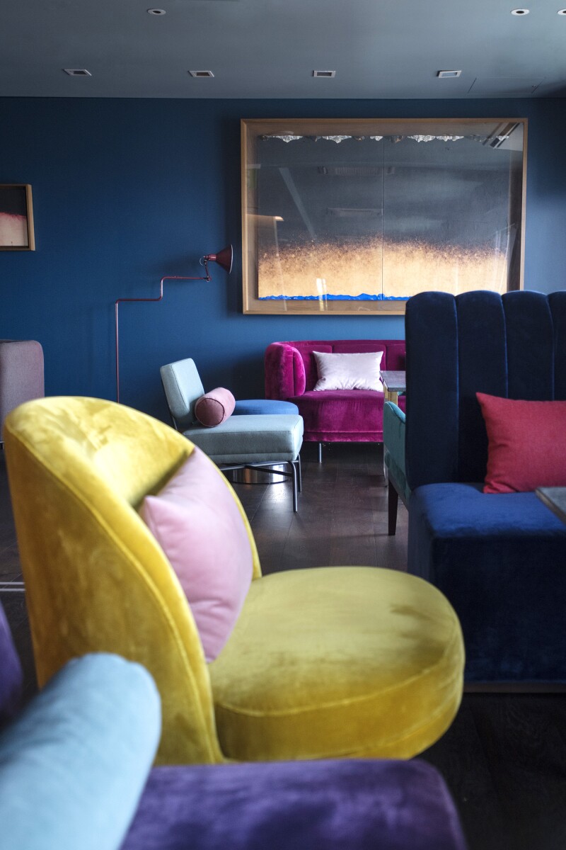 The RYSE Hotel includes an experimental art gallery and cocktail bar.