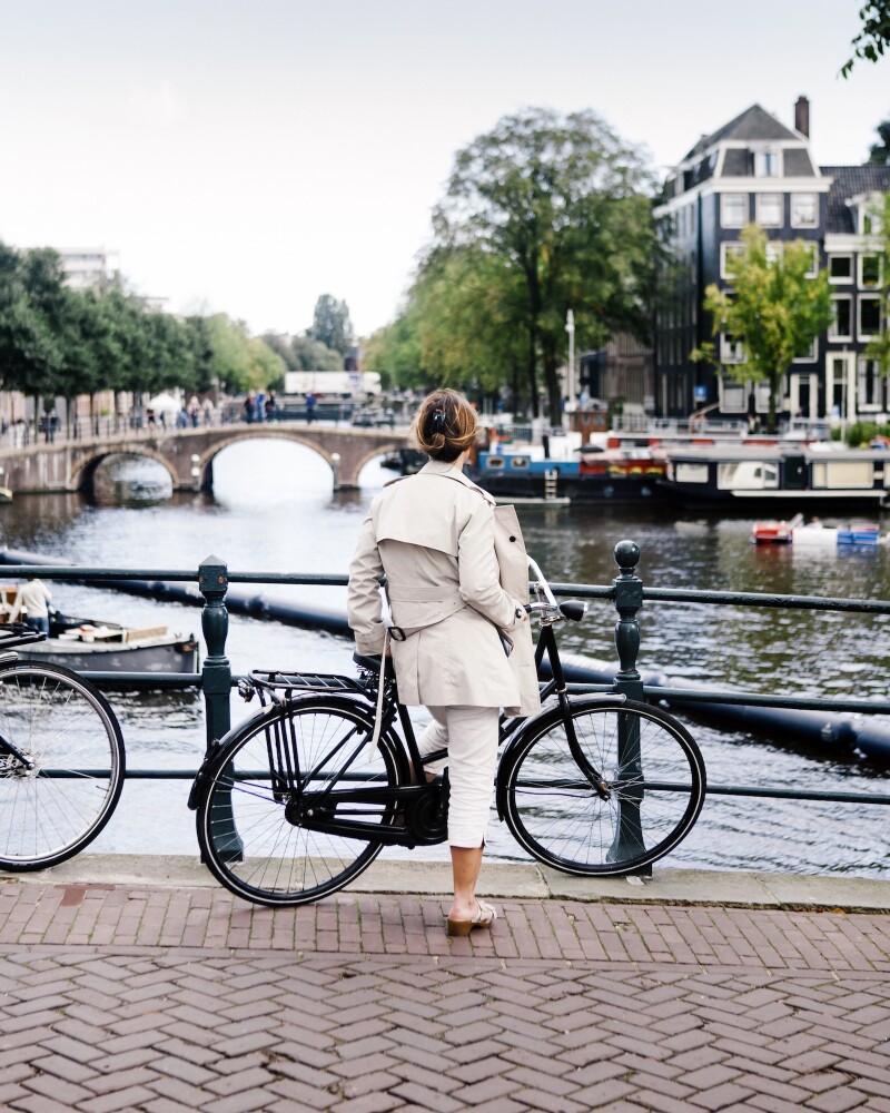 Amsterdam has more bridges than can be found in the famous canal city of Venice.