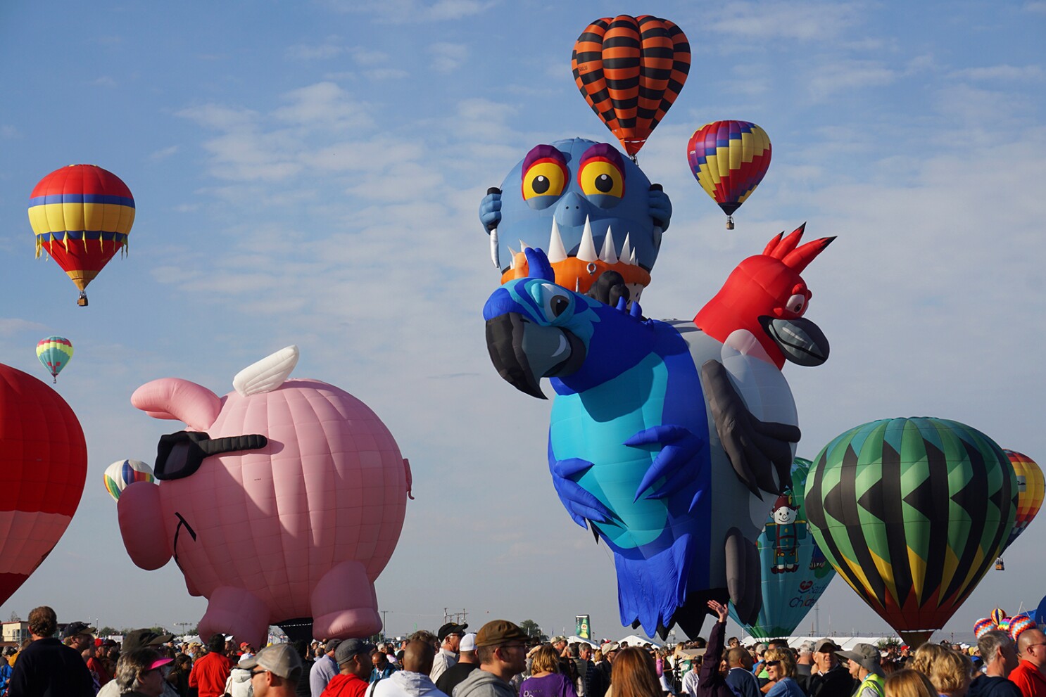 Albuquerque NM Balloon Festival 2025 Night Glow Event