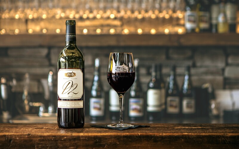 DeLille’s red blend D2 offers polished, violet, and Chambord-like tones.