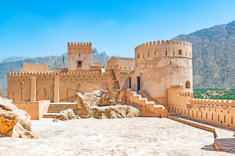 Nakhal Fort Al Batinah is west of Oman.