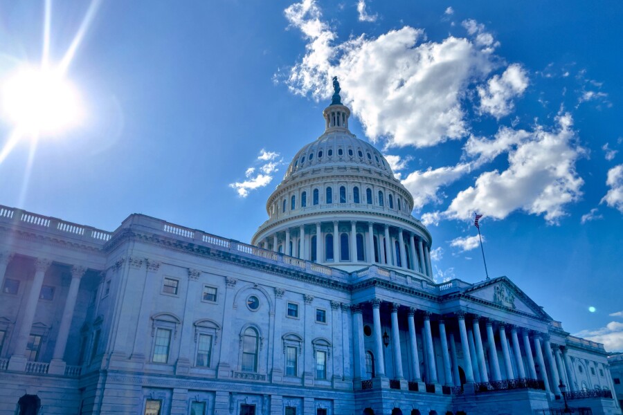 Capitol Building in Washington DC