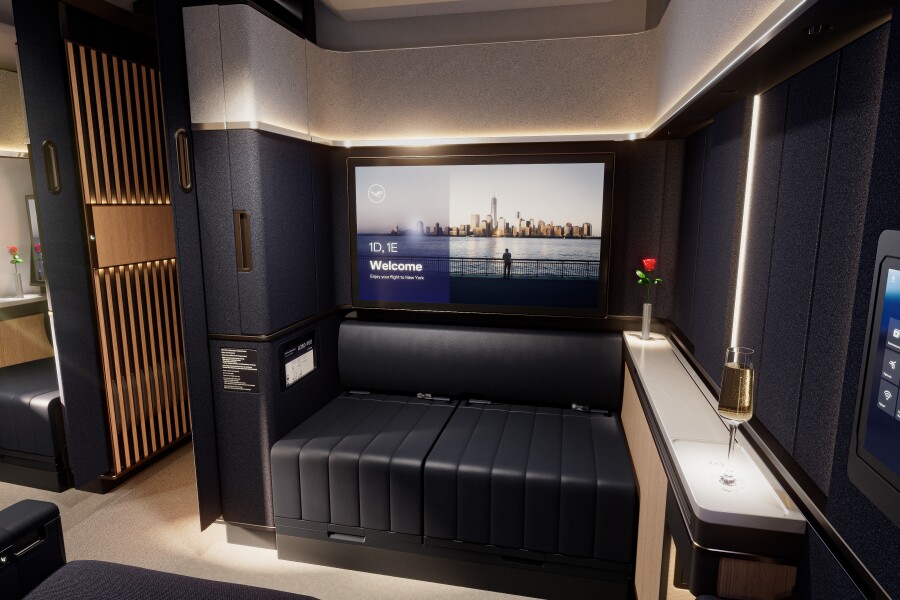 Lufthansa Allegris first-class "Suite Plus"