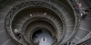 Italy, Rome, Vatican City, Museum, Spiral Staircase, elevated view