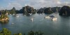 View of Ha Long Bay from Sim Soi Island, Vietnam