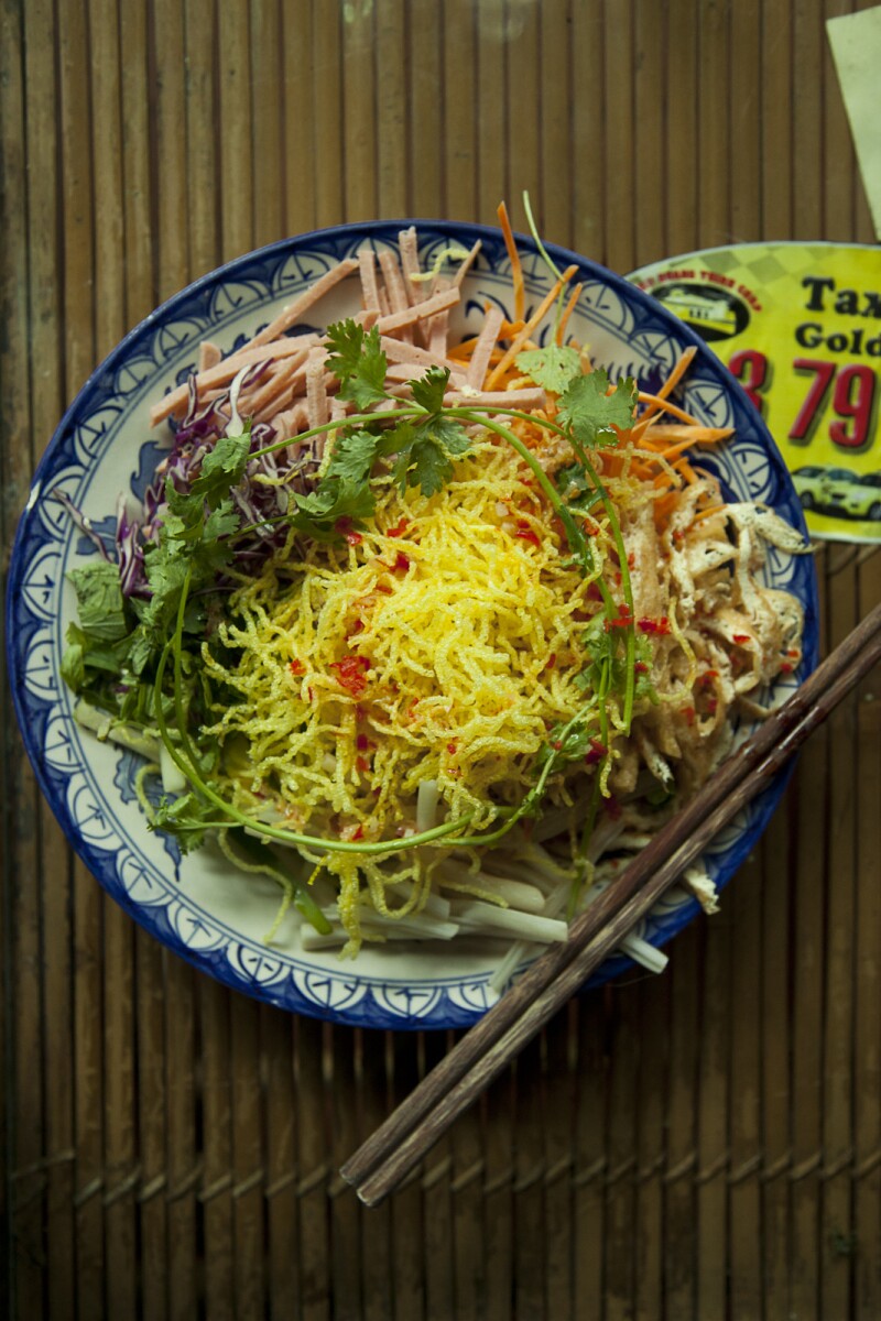 In Hue, the Buddhist restaurant Lien Hoa serves vegetarian dishes prepared by nuns.