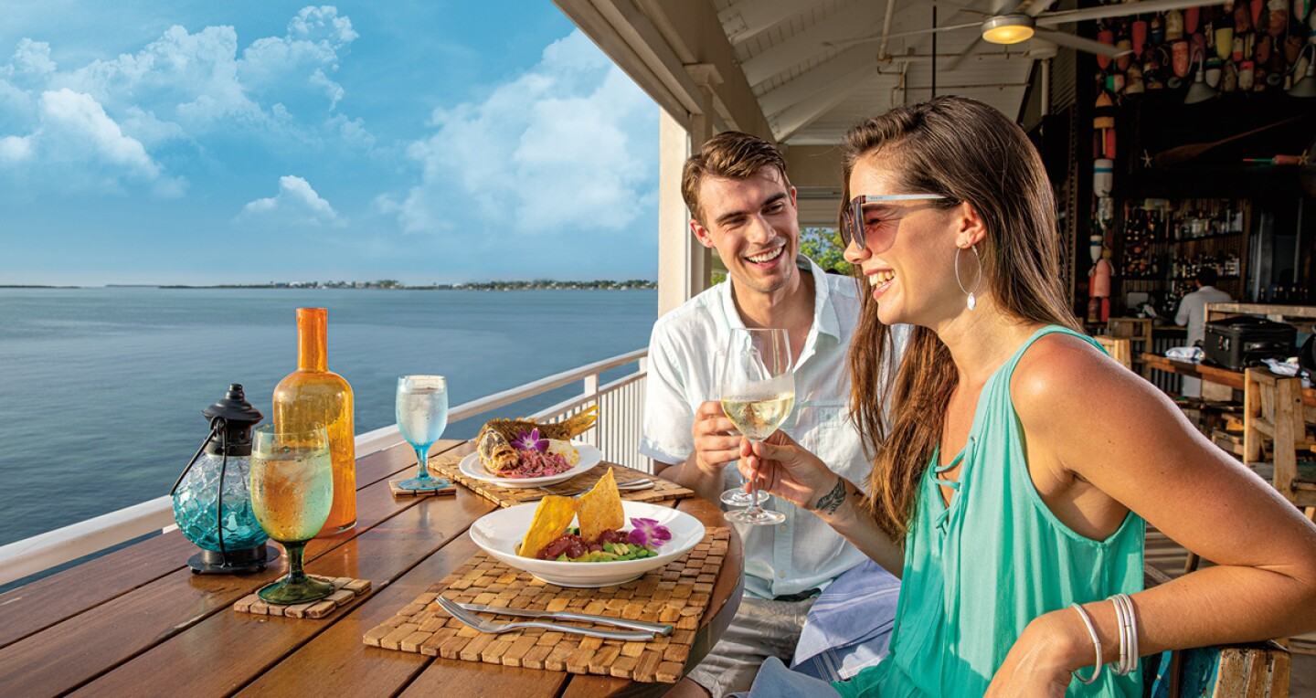 embark on a cruise in Key Largo