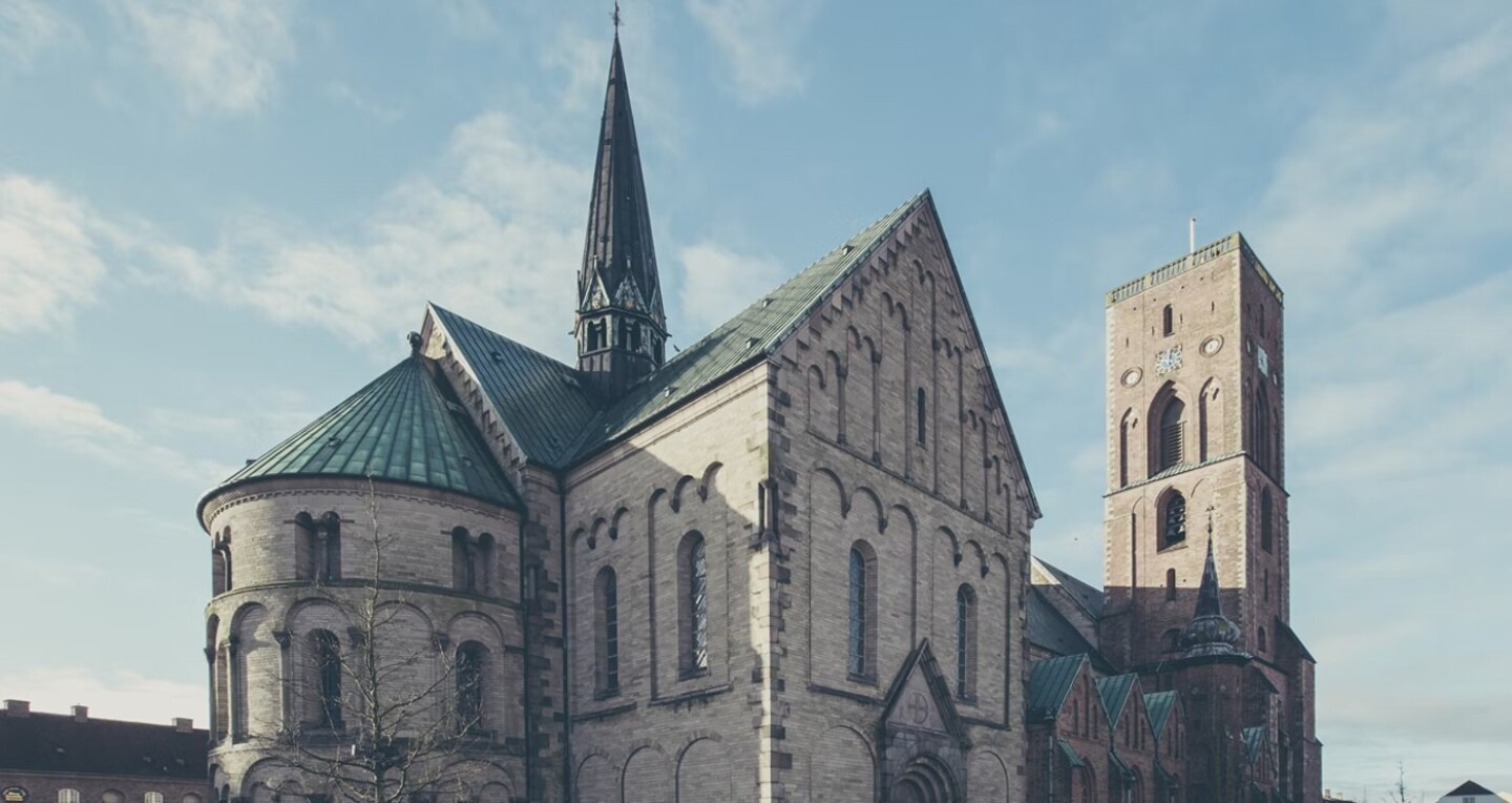 A cathedral in midday