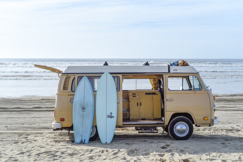 Vintage Surfari Wagons has plenty of vintage Southern California vibes.