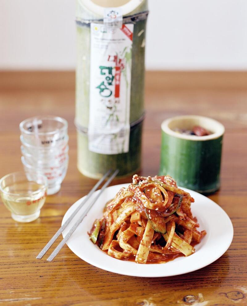 Kimchi is a staple in Korean food.