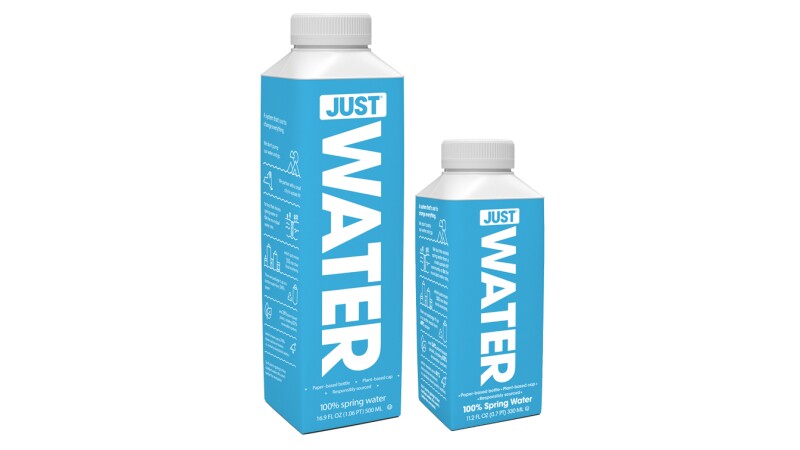 Just Water’s bottles are refillable, recyclable, and edible. OK, they’re not edible, but two out of three ain’t bad.