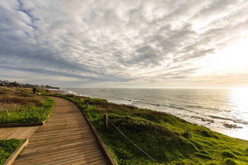 Moonstone Beach in Cambria.
