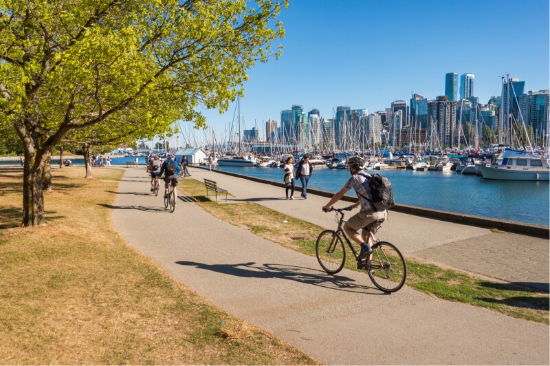 Vancouver is one of two North American cities on the list.