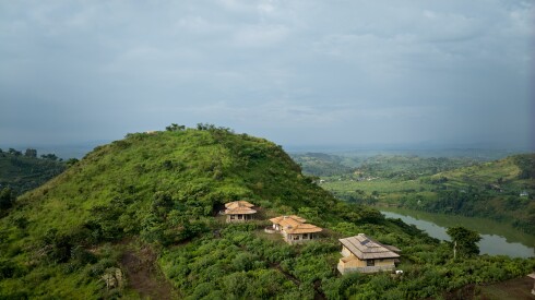 Kibale Lodge has views of Uganda’s Lugembe crater lake.