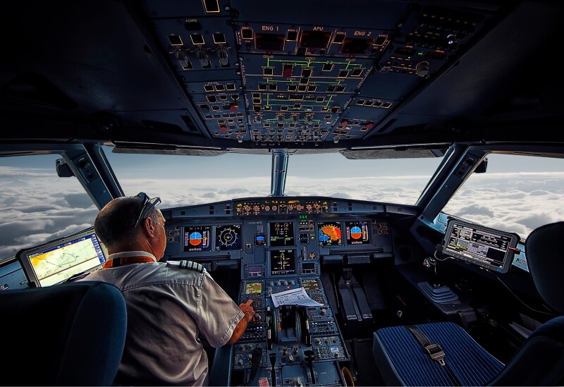 Pilots can eat the same meal on many flights.