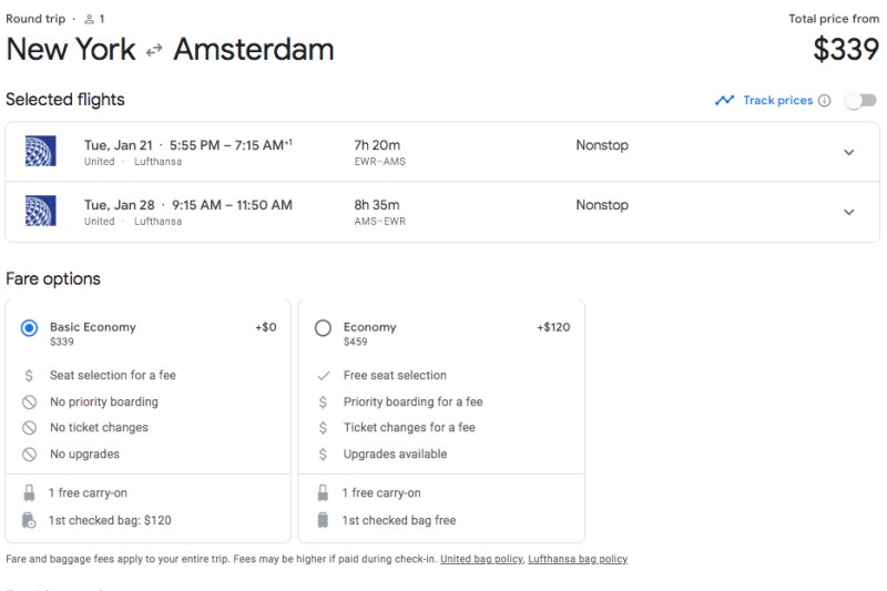 Save big on nonstop flights to Amsterdam by traveling during the city's off-season.