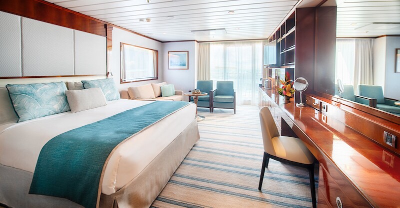 Fresh new decor aboard the m/s Paul Gauguin