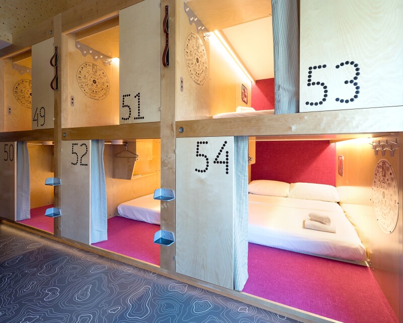 Pangea is a micro-hotel in Whistler, British Columbia.