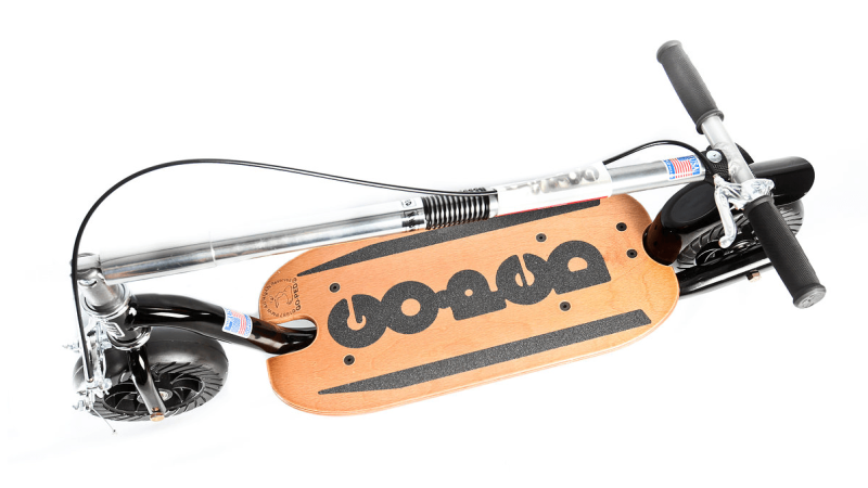 The Know Ped scooter, folded