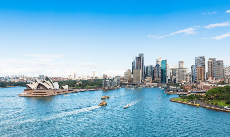 Circular Quay and Opera House, Sydney, Australia