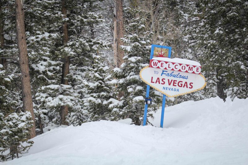 Northwest of the city, this winter sports destination sits in the Humboldt-Toiyabe National Forest and Spring Mountains National Recreation Area.