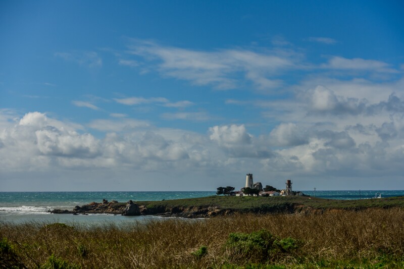 Walk to the Piedras Blancas lighthouse on the Central Coast’s Boucher Trail.