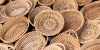 Handmade Sweetgrass Baskets at the Charleston City Market in Charleston, South Carolina.