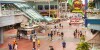 Park guests entering CityWalk at Universal Studios, Orlando, Florida.