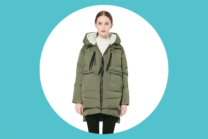 This coat comes in more than a dozen colors and 10 sizes.
