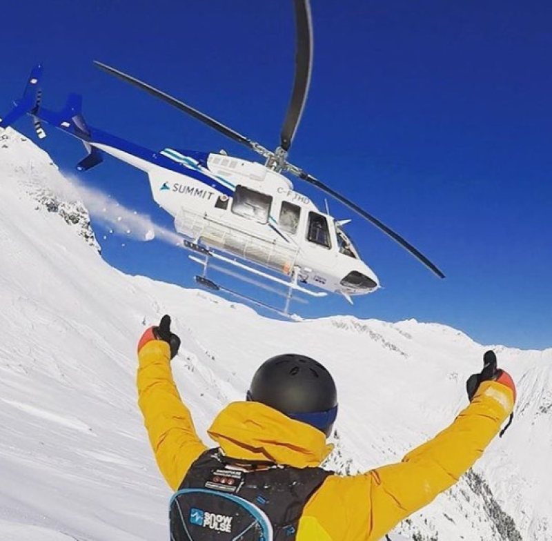 Who can heli? “An intermediate skier with the ability to ski powder is ready to go,” says Heli’s Brandon Darnton