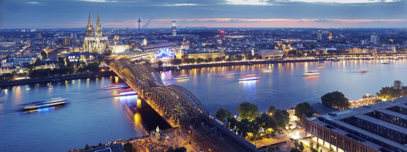 Cologne at night