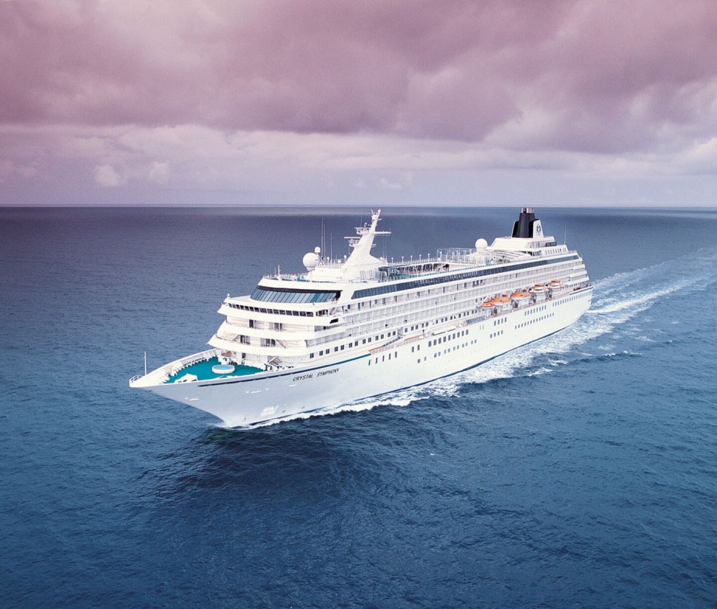 Experience a Panama Canal transit in style aboard the “Crystal Symphony.”