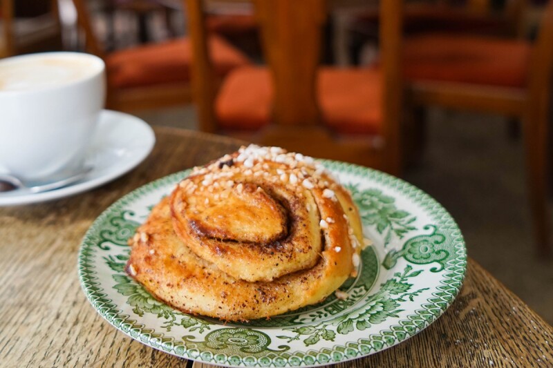 Finnish pulla bread can be served as a braided loaf—or more shareable cinnamon rolls.