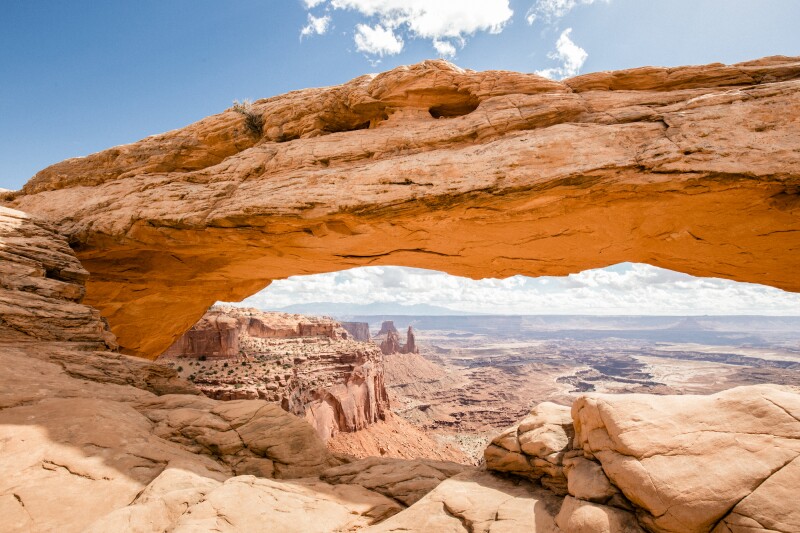 Together, Canyonlands National Park’s four “districts” make up the area of more than 172 football fields.