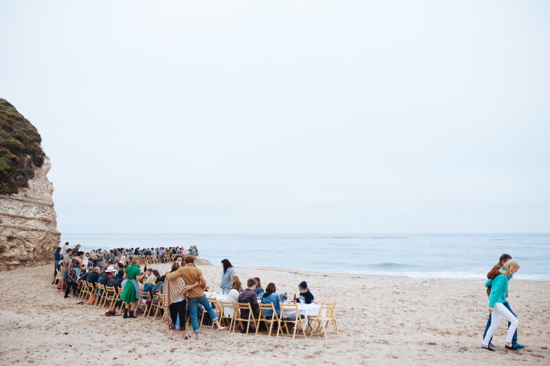 This May, Outstanding in the Field will host four dinners at a "Secret Sea Cove" in the San Francisco Bay Area, all of which are sold out.