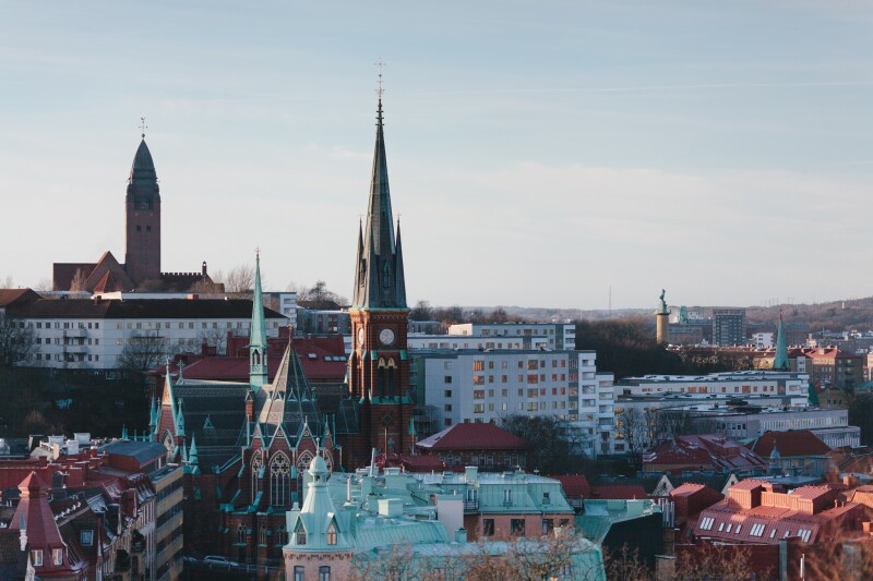 Gothenburg is the largest city in West Sweden.