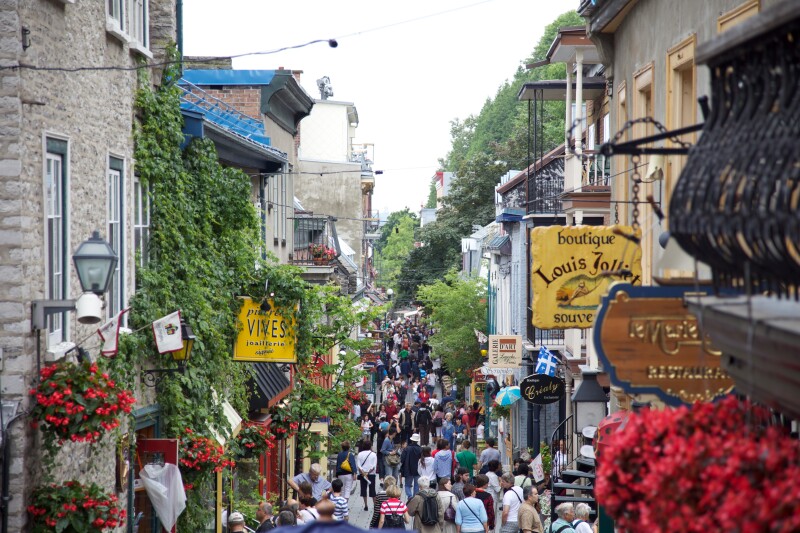 Rue Dans in Québec City