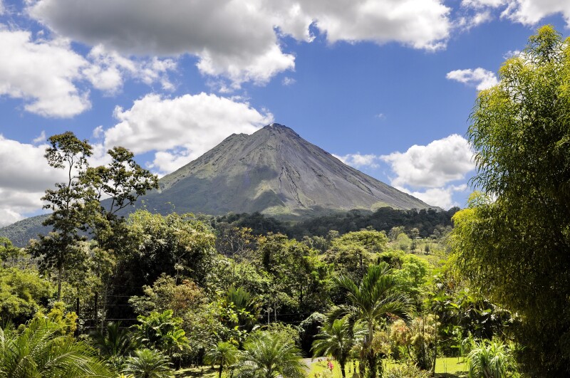 The awe-inspiring Arenal Volcano