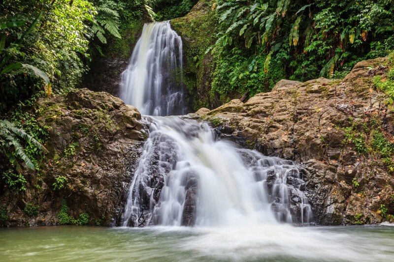View of The Seven Sisters Waterfalls