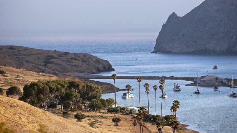 Two Harbors, on the northwest side of Catalina, is the quieter of the island’s two towns.