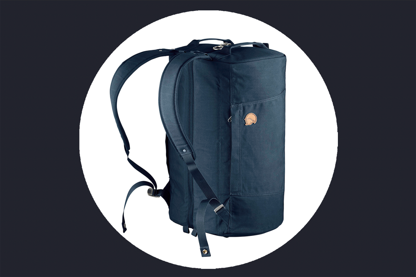 The Fjällräven Splitpack in navy