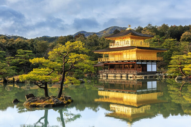 Golden Pavilion at Kinkakuji Temple