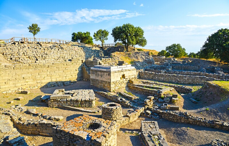 An archaeologist used Homer’s “Iliad” to find Troy in 1870.