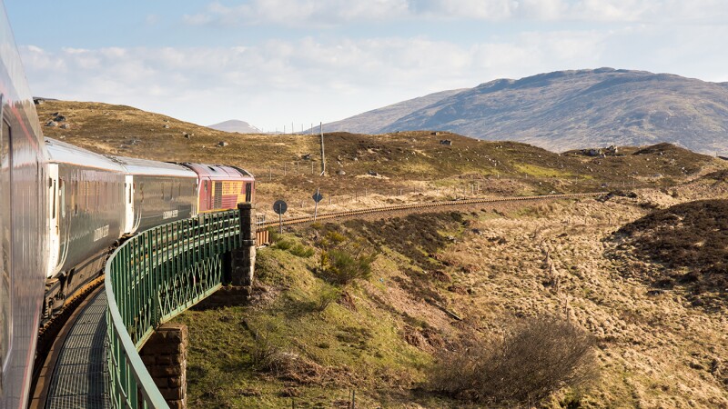 The Caledonian Sleeper, which goes from London to the Scottish Highlands, was refurbished in 2019.