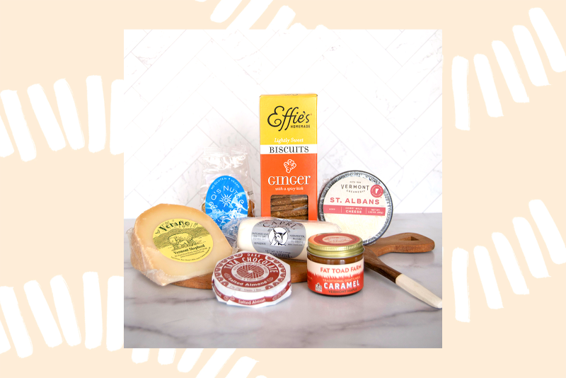 Cheese board ingredients