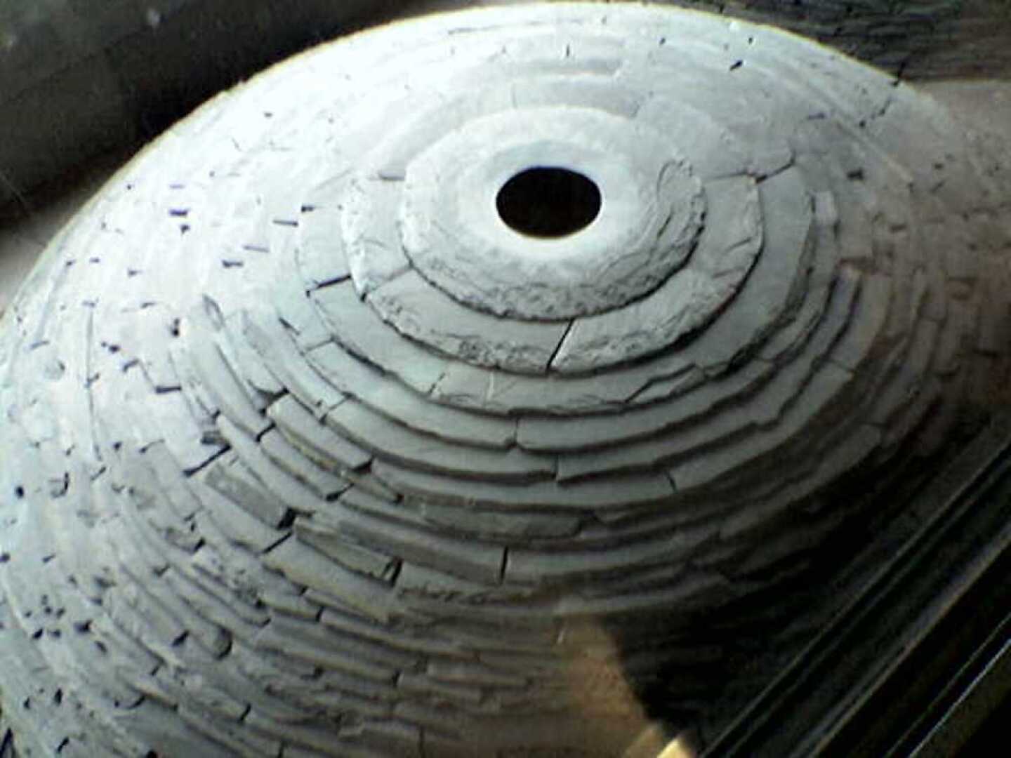 The domed shapes of the figures that comprise <i>Roof</i> are meant to provide a contrast to other famous domed buildings in the D.C. area.