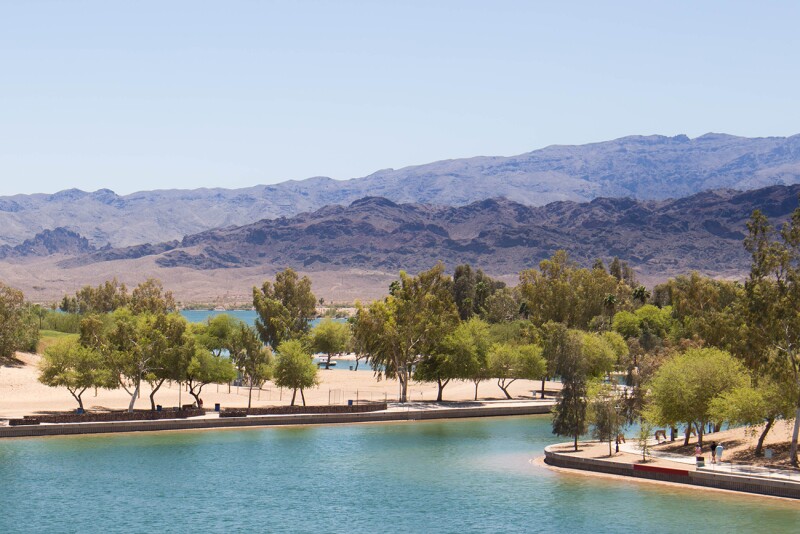 Rent a boat and hit the water at Lake Havasu.