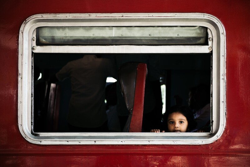 “This little girl’s gaze melted my heart,” Rudd says. “I waved, she blushed, we smiled, and our trains took off in opposite directions.”